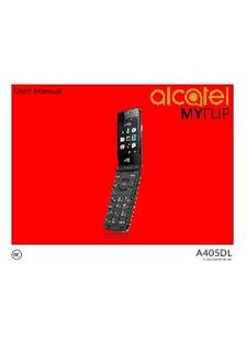 Alcatel 405DL manual. Smartphone Instructions.